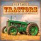 Vintage Tractors | 2026 12 x 24 Inch (Hanging) Monthly Square Wall Calendar | Plastic-Free